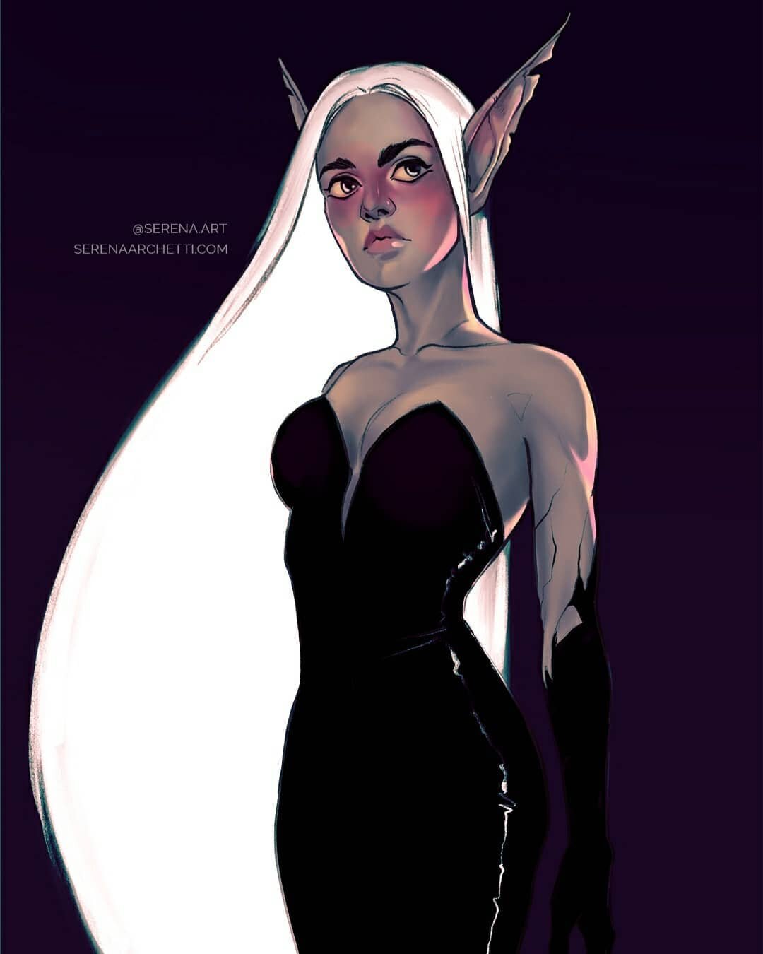 I was playing around with the new gradient map tool in procreate and I might have fallen in love with the Blaze gradient a little.⁠
⁠
Which one do you like the most? ⁠
⁠
#elf #drawing #procreate #procreateapp #fantasyart #originalcharacter #oc #artis